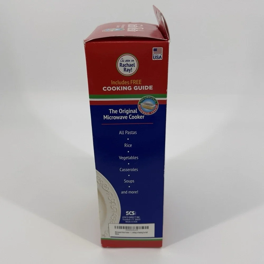 Fasta Pasta Microwave Cooker Original As Seen On TV Strainer Container USA‎